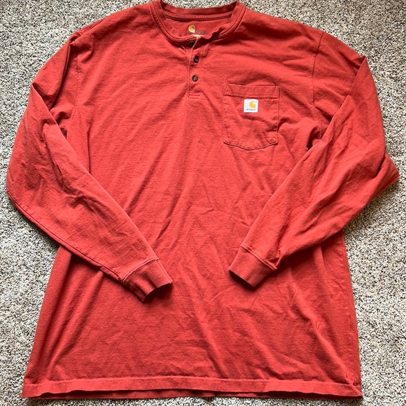 Carhartt Other - CARHARTT 2XL Tall heavyweight long sleeve pocket henley
